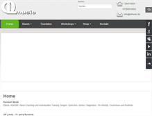 Tablet Screenshot of olmusic.de